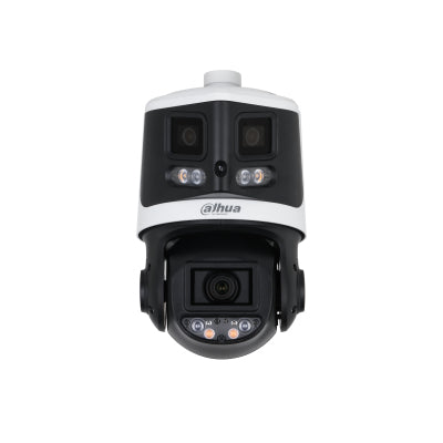 Dahua SDT3E410-8P-MB-A-PV1 Caméra panoramique et PTZ 8MP+4MP 10x Starlight TiOC, réseau