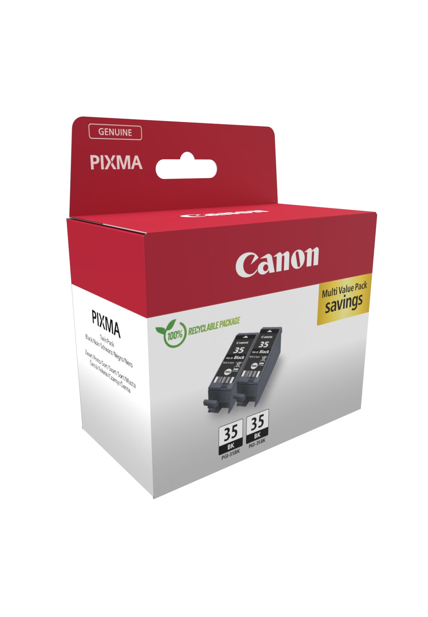 CANON PGI-35 Ink Cartridge Twin Pack