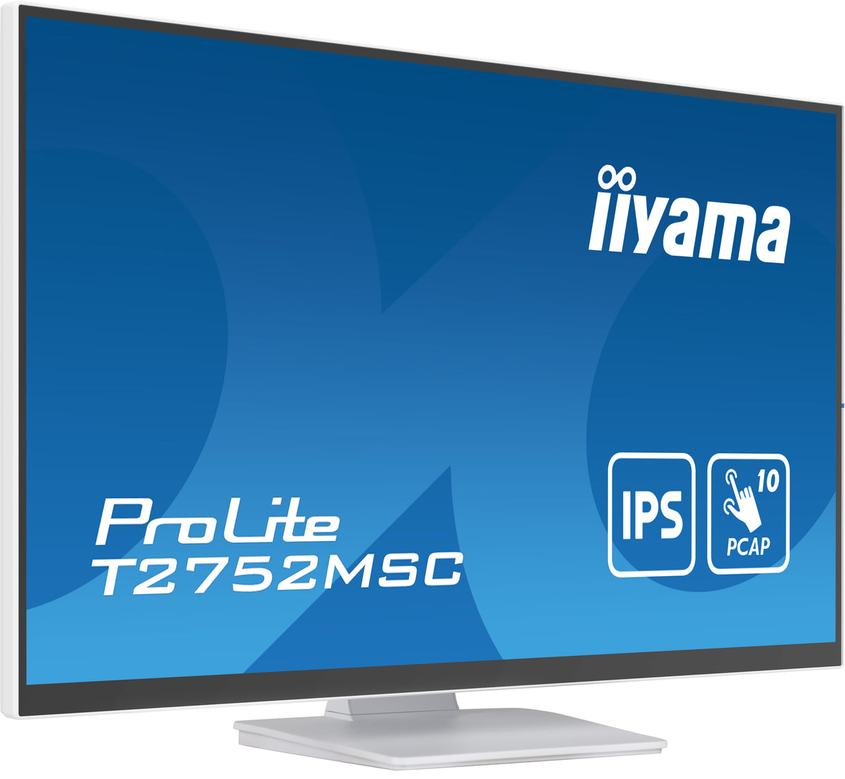 T2752MSC-W1 27" WHITE IPS Optical Bonded