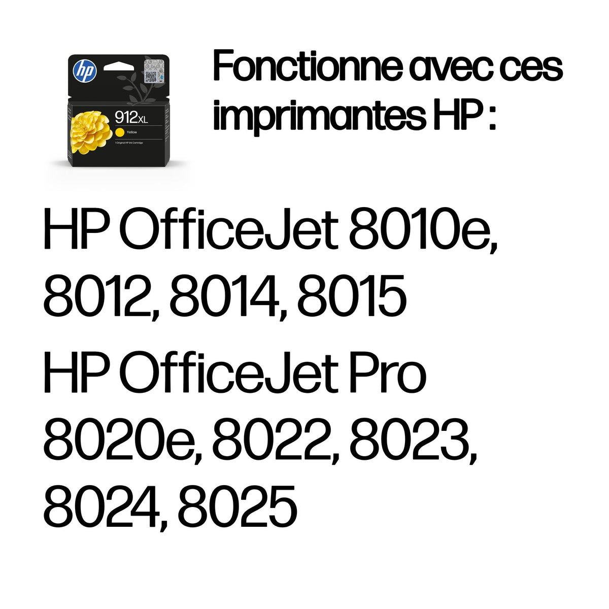 HP 912XL High Yield Yellow Original Ink Cartridge
