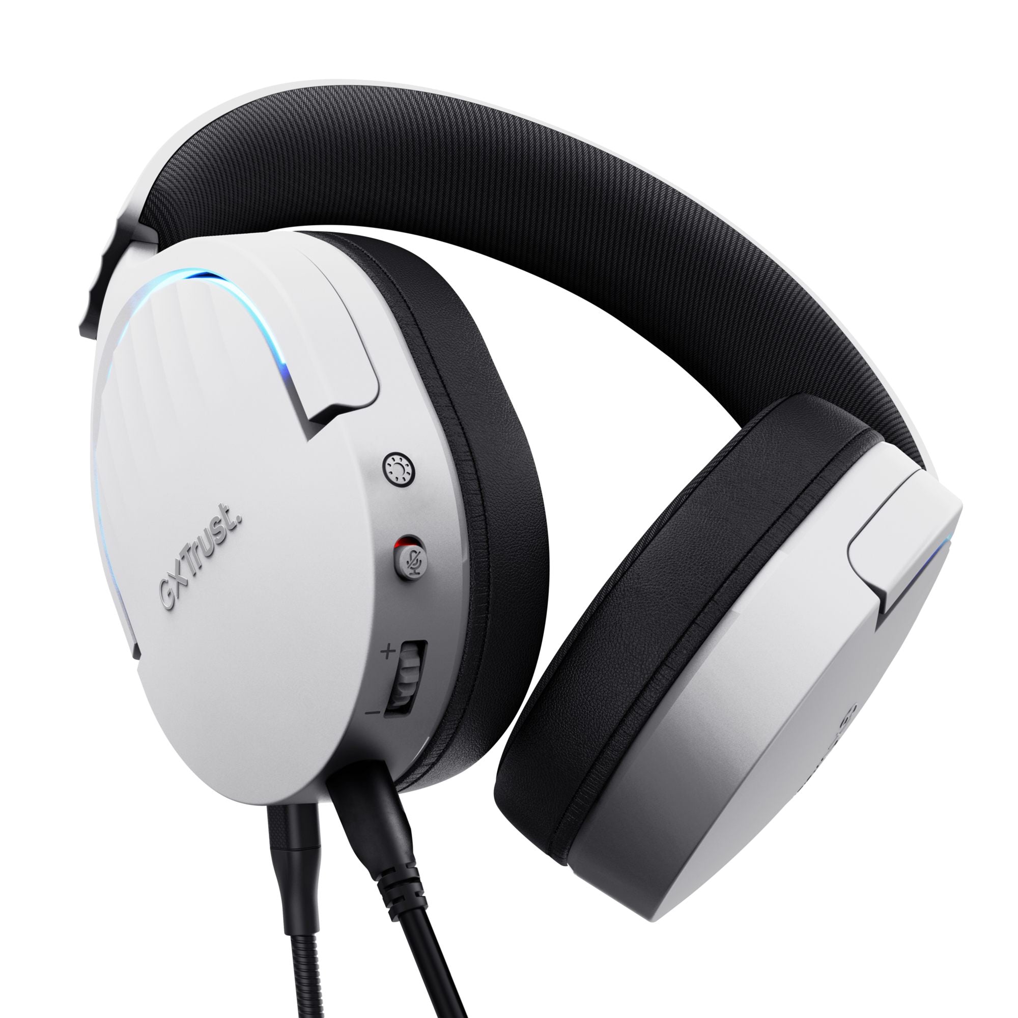 TRUST Casque micro FAYZO 7.1 USB pour PC & Console - White