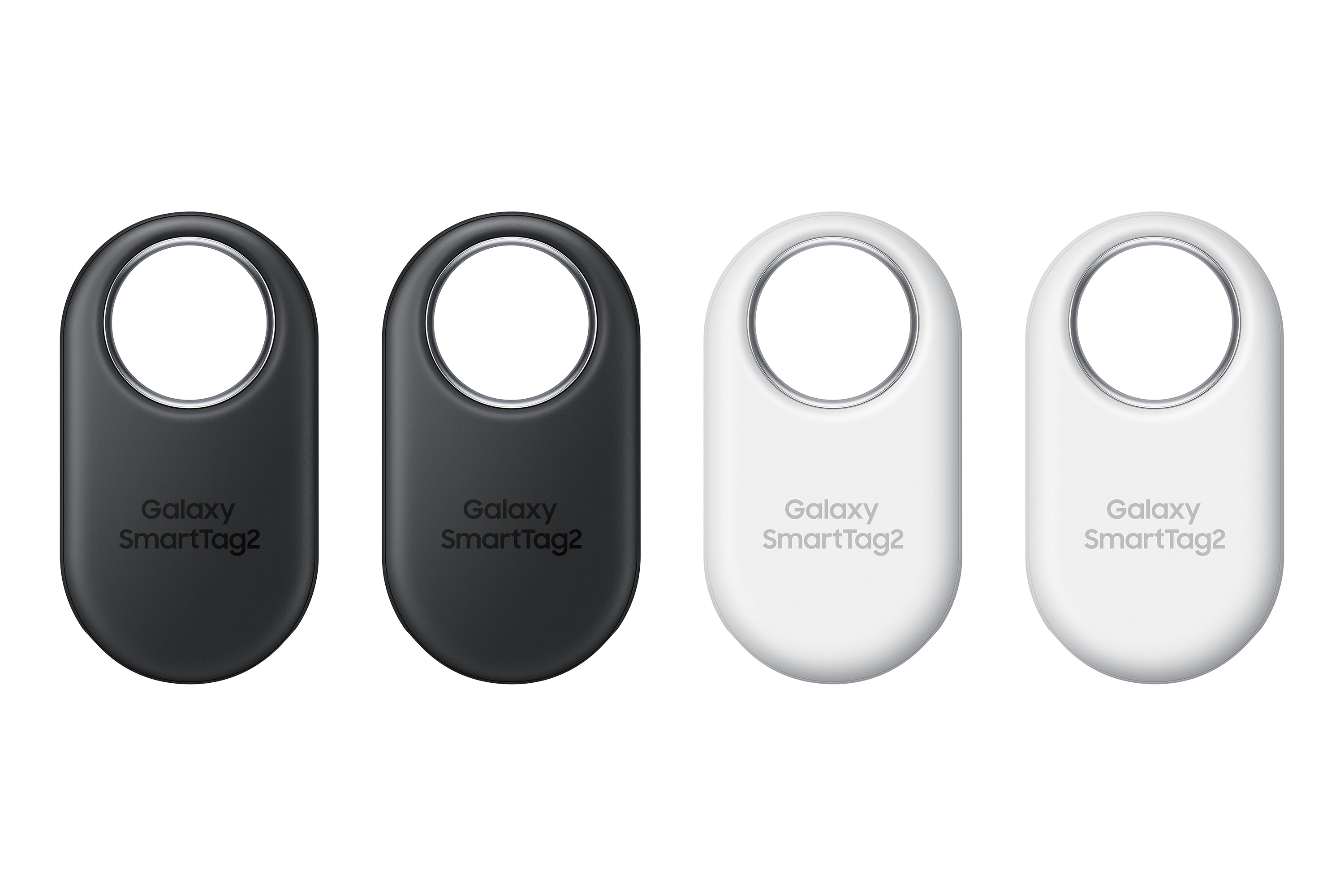 SAMSUNG Galaxy SmartTag2 - Balise Bluetooth anti-perte - noir, blanc (pack de 4)