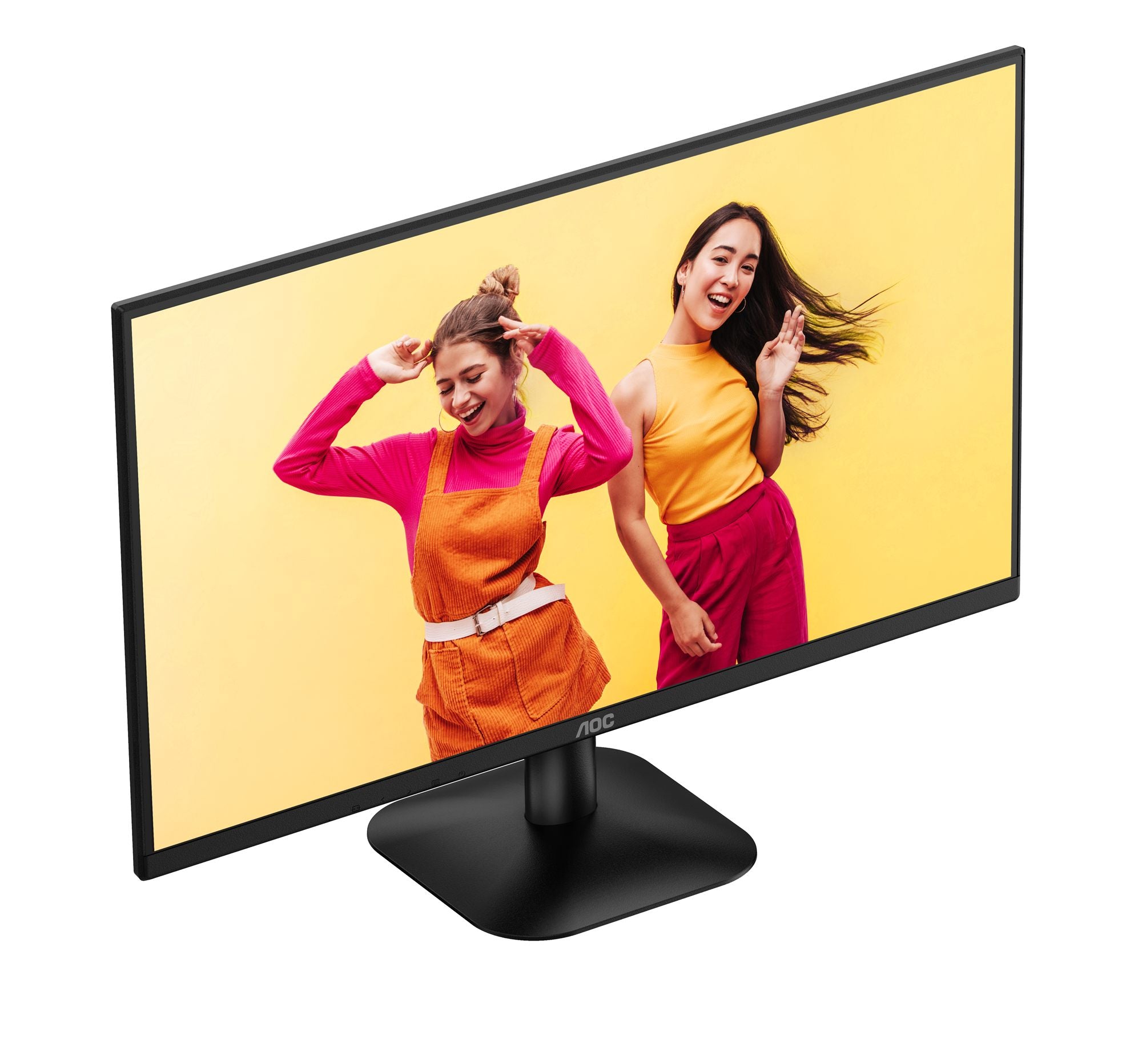 AOC 24B35HM2 - Écran LED - 24"-1920 x 1080 Full HD (1080p) @ 100 Hz - VA - 300 cd/m² - 4000:1 - 1 ms - HDMI, VGA - noir