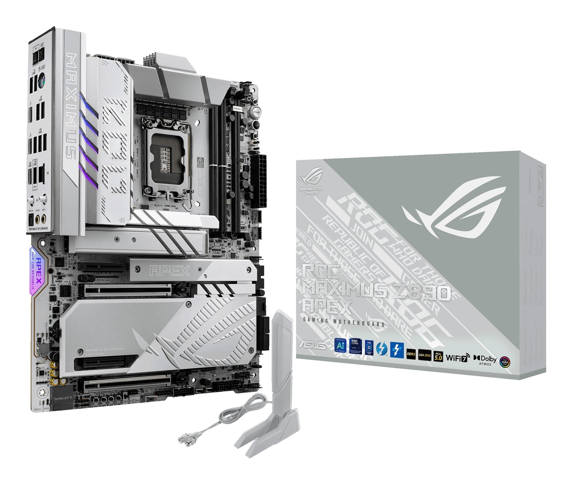 ASUS ROG MAXIMUS Z890 APEX LGA1851 DDR5 ATX MB