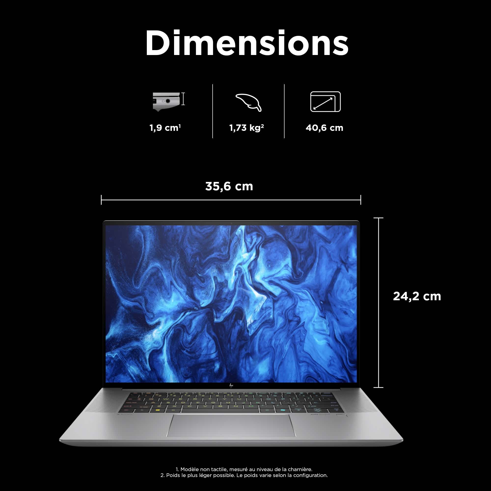 HP Mobile Workstation ZBook Studio G11 Intel Core Ultra 7 165H 16inch WUXGA 16GB 1TB SSD PCIe UMA W11P 3/3/0
