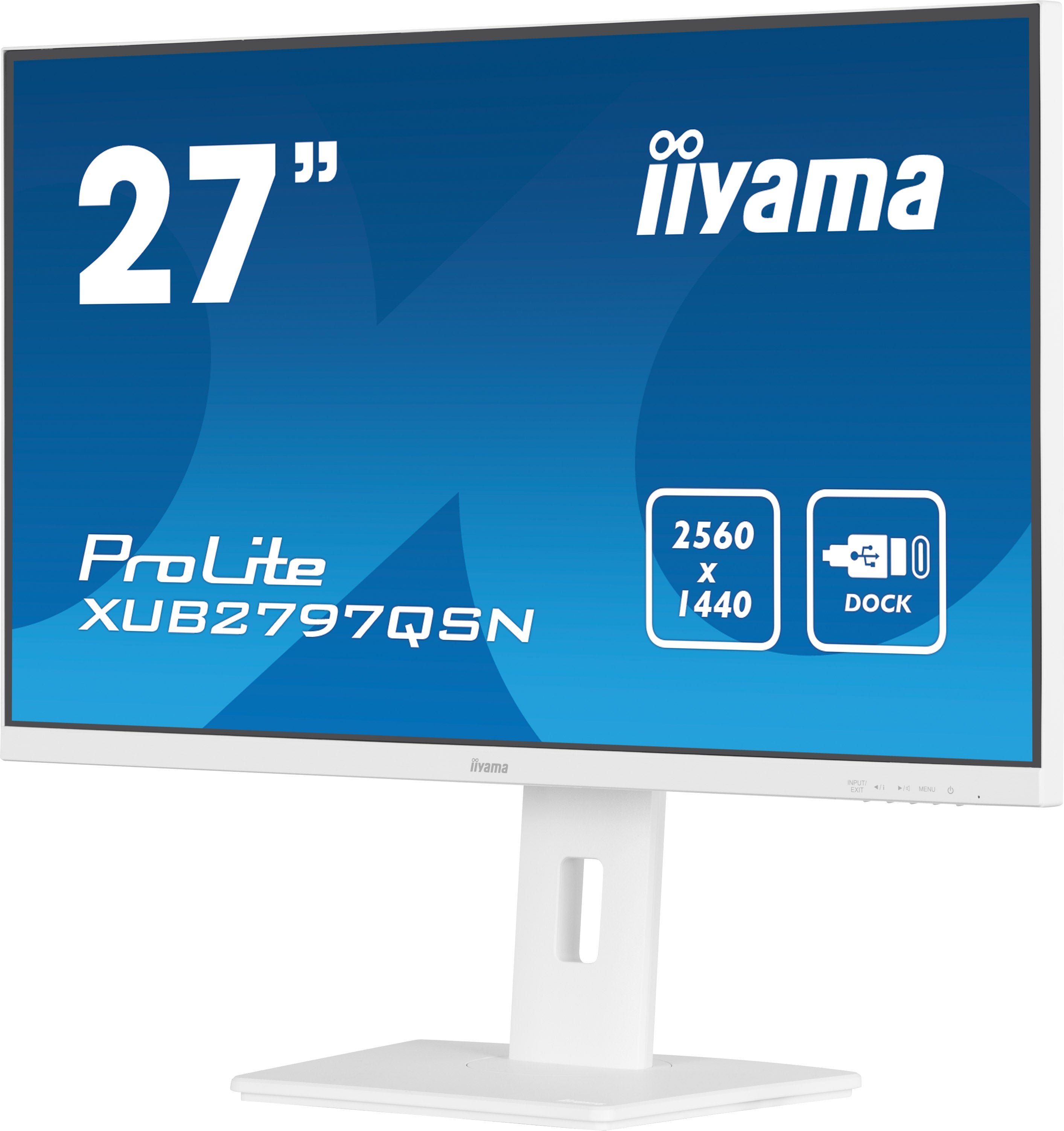 IIYAMA XUB2797QSN-W2 27inch IPS 2560x1440 300cd/m2 1ms HDMI DP USB