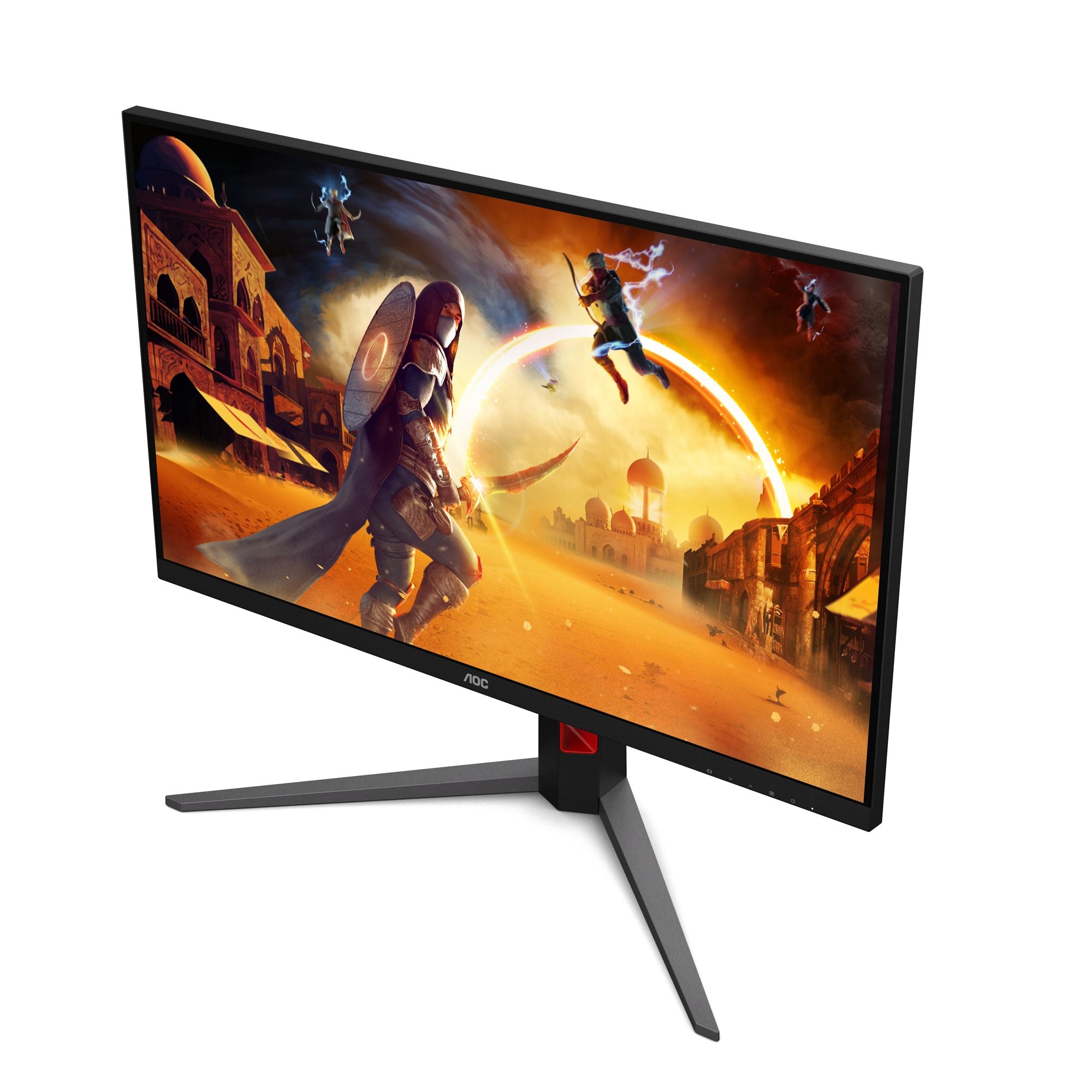 AOC U32G4U Ecran gaming 31.5p 3840x2160 16:9 Fast IPS 160Hz HAS 130mm HDMI x 2x 2.1 DP x 1x 1.4