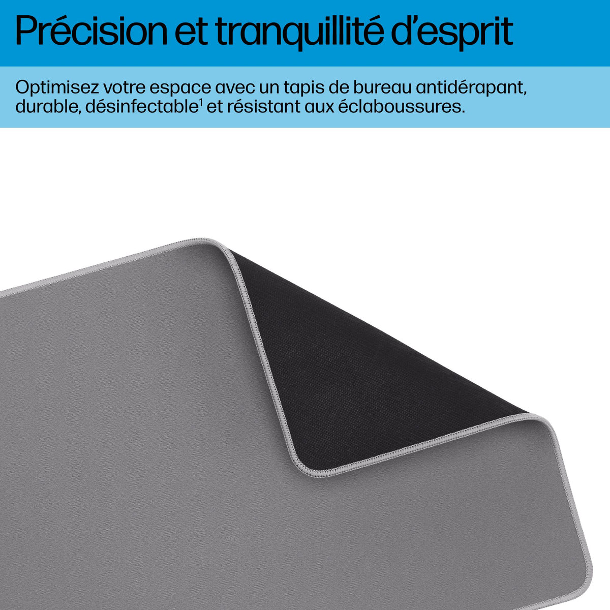 HP 205 Sanitizable Desk Mat