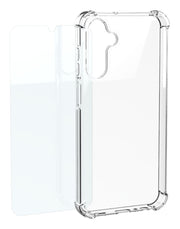 Galaxy A17 Pack coque transparente+VT
