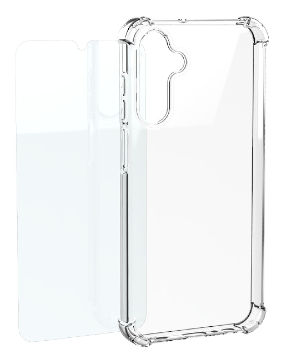 Galaxy A17 Pack coque transparente+VT