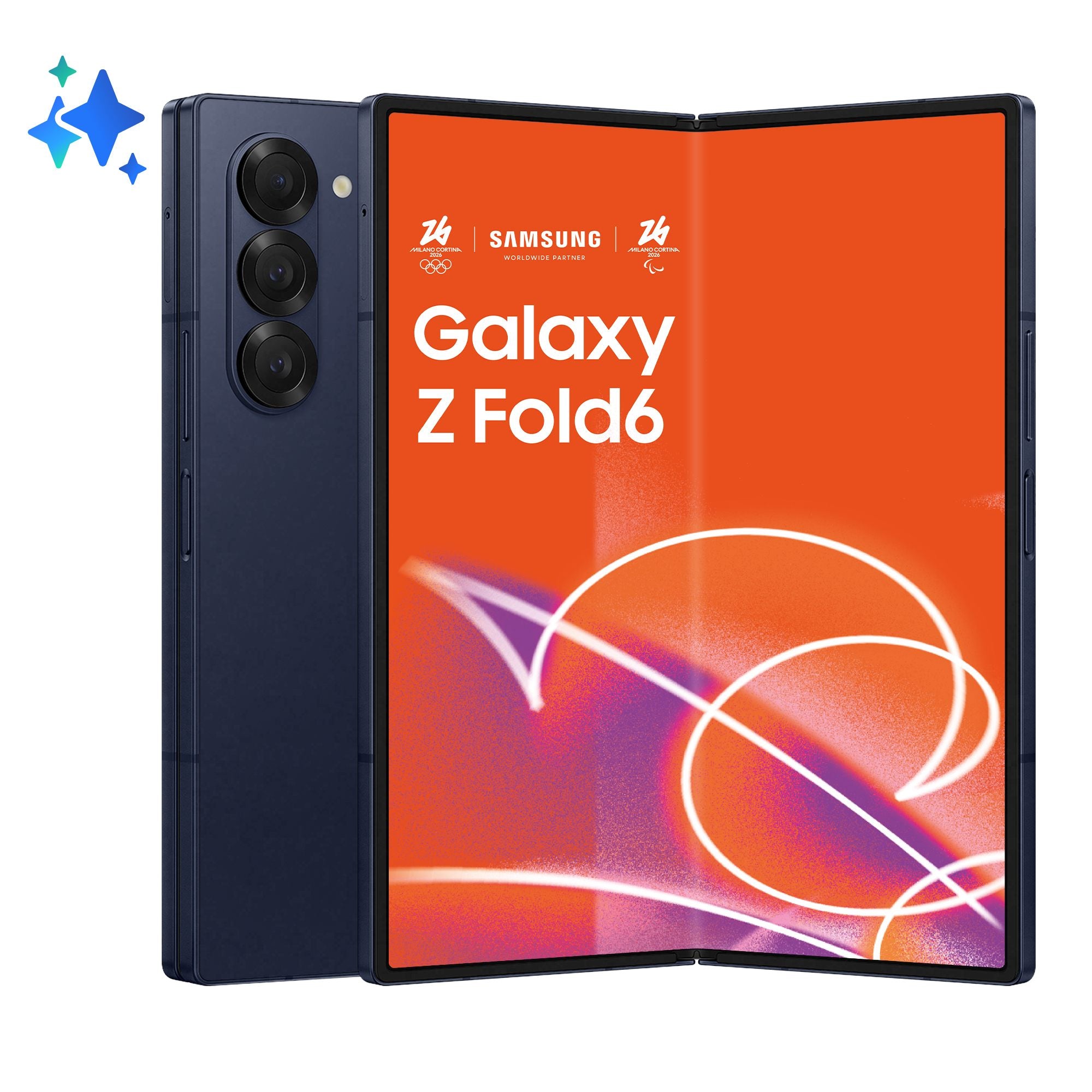 Samsung F956 Galaxy Z Fold 6 (7.6" - 256 Go, 12 Go RAM) Bleu nuit