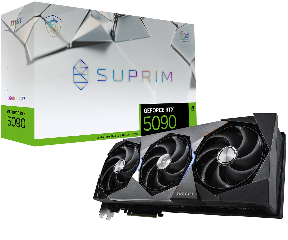 MSI GeForce RTX 5090 Suprim SOC 32GB GDDR7 DLSS4