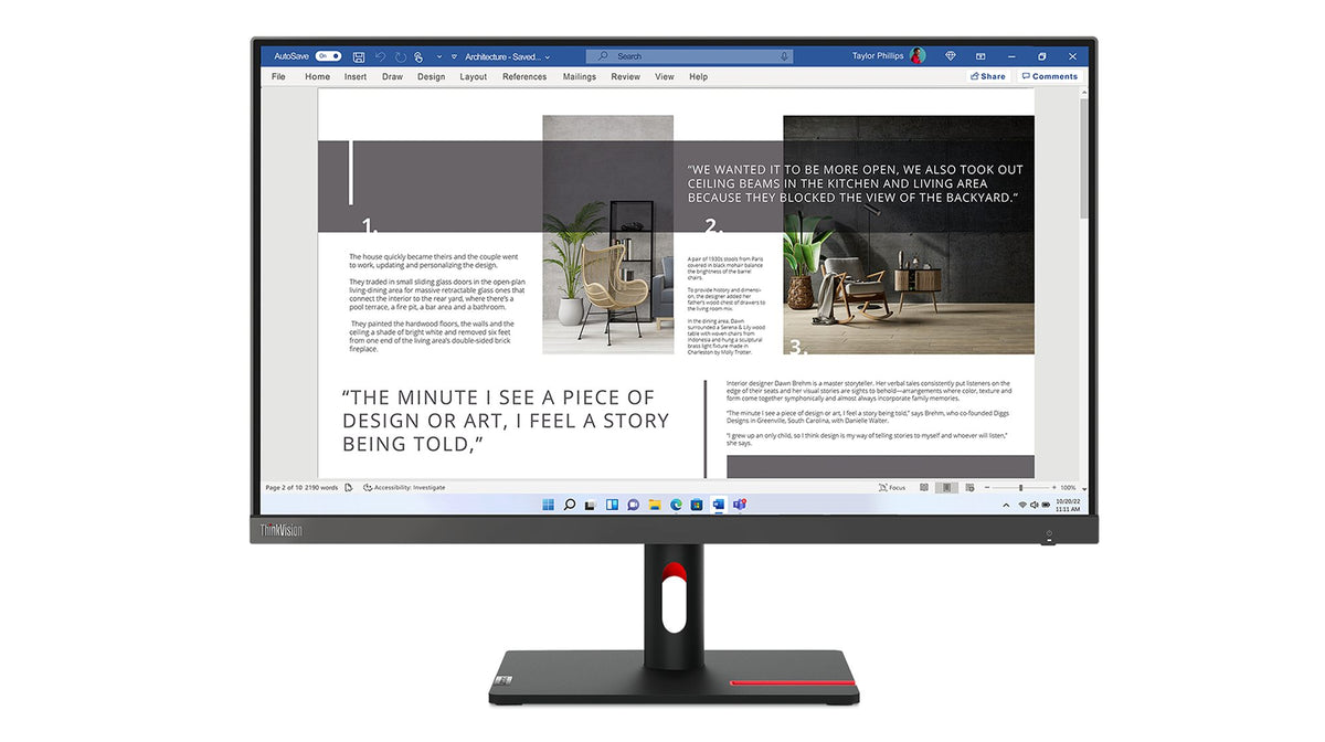 LENOVO ThinkVision S27i-30 27p IPS FHD 1920x1080 HDMI VGA 3Y