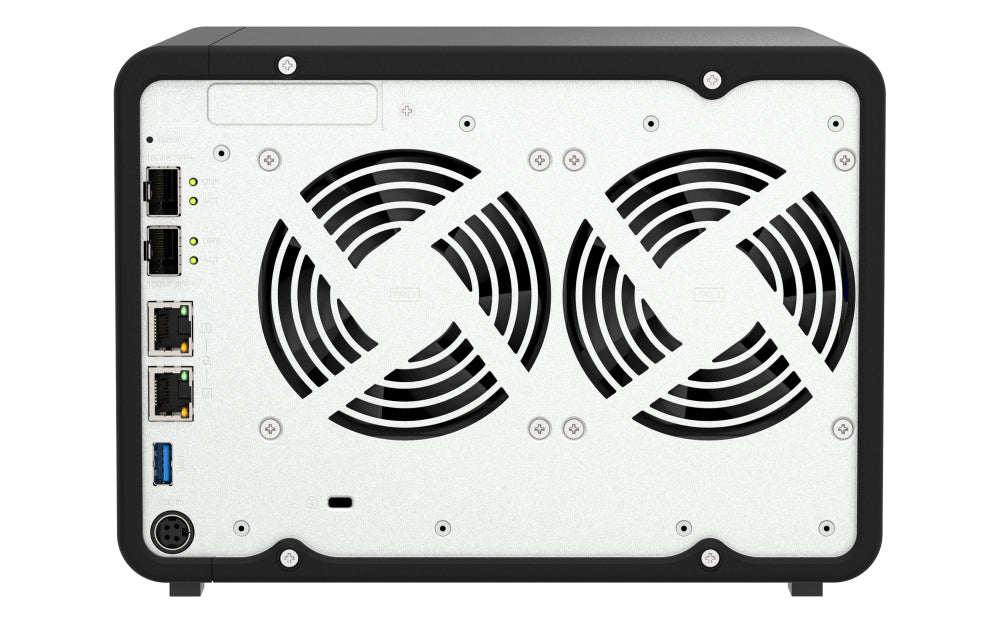 QNAP TS-632X-4G 6-bay NAS AL524 2.0GHz Quad Core 4Go DDR4 SODIMM Max. 16Go 2x10GbE SFP+