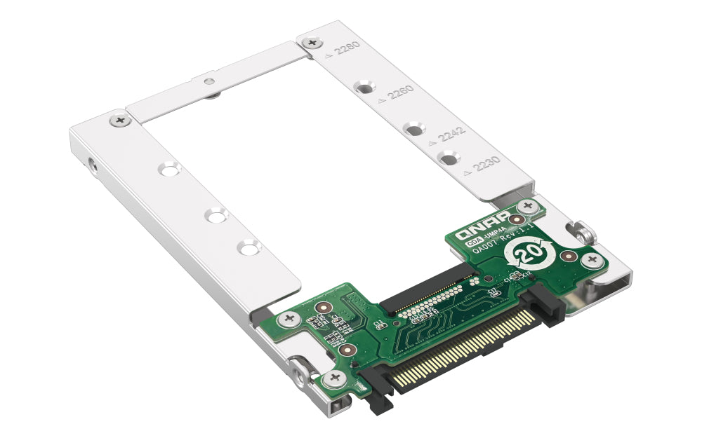 M.2 2280 NVMe PCIe Gen4/Gen3 to U.2 NVMe