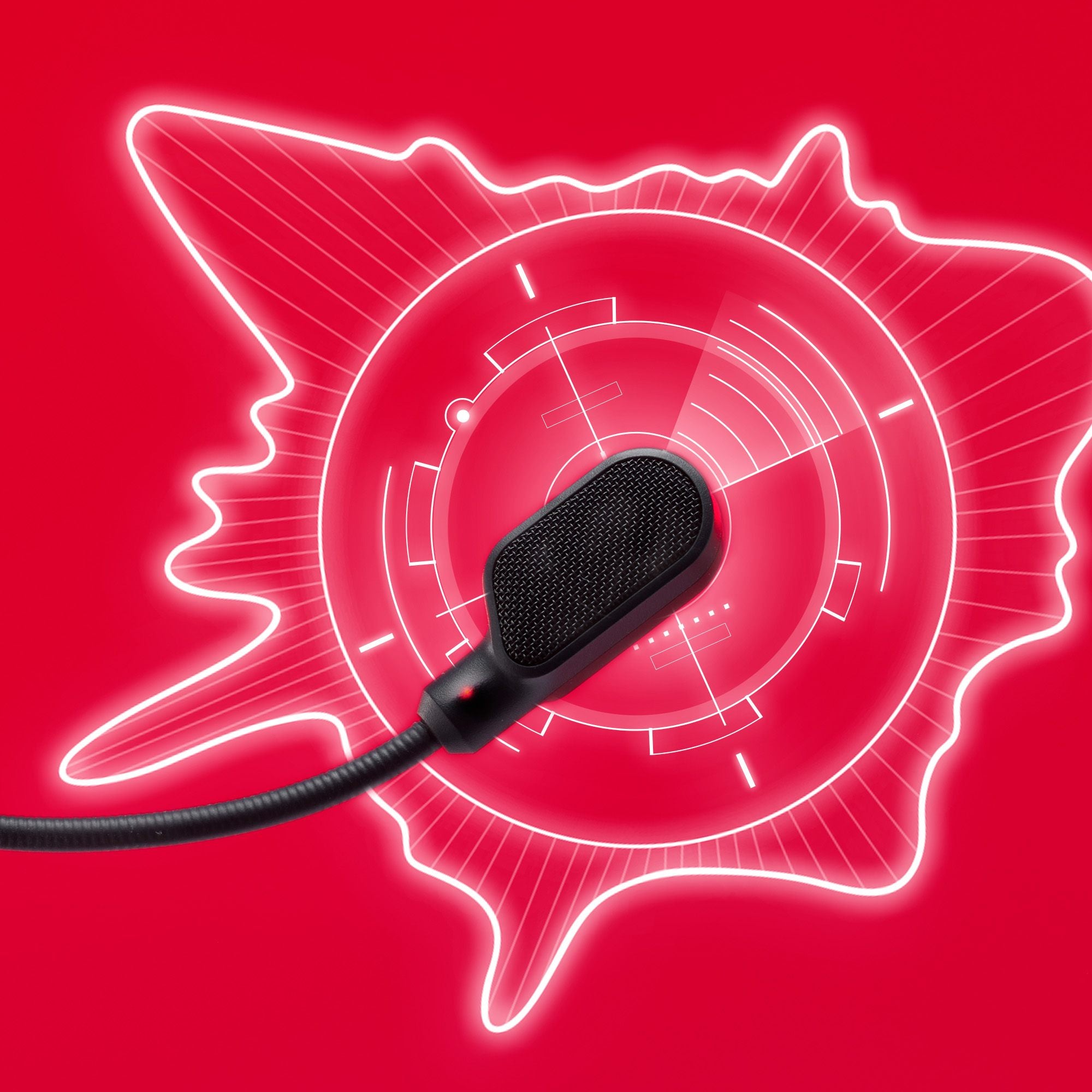 Casque sans fil HyperX Cloud III avec microphone, rouge