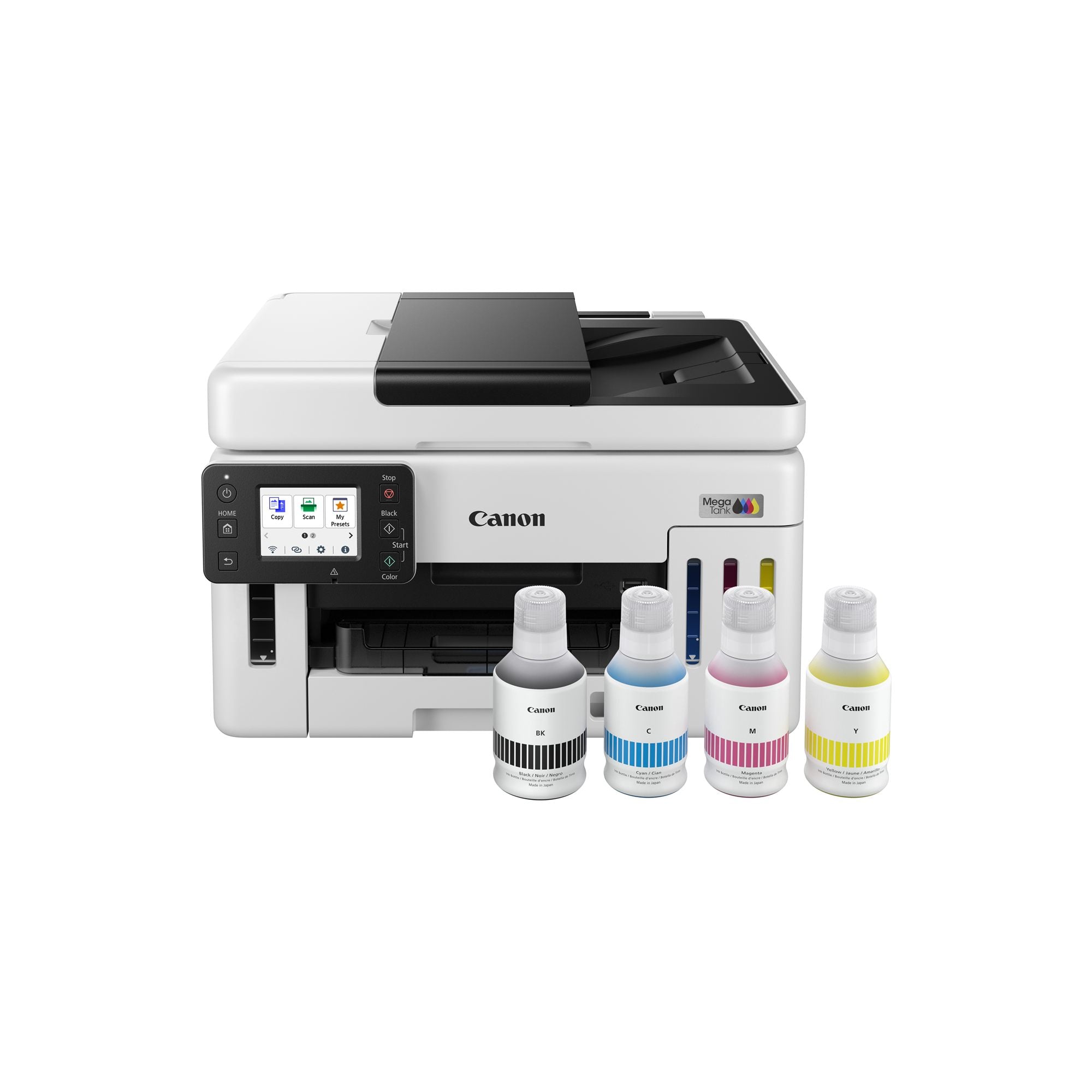 CANON MAXIFY GX6150 MegaTank MFP colour inkjet CISS Legal 216x356mm A4 24ipm Print 350sheets USB Wi-Fi LAN