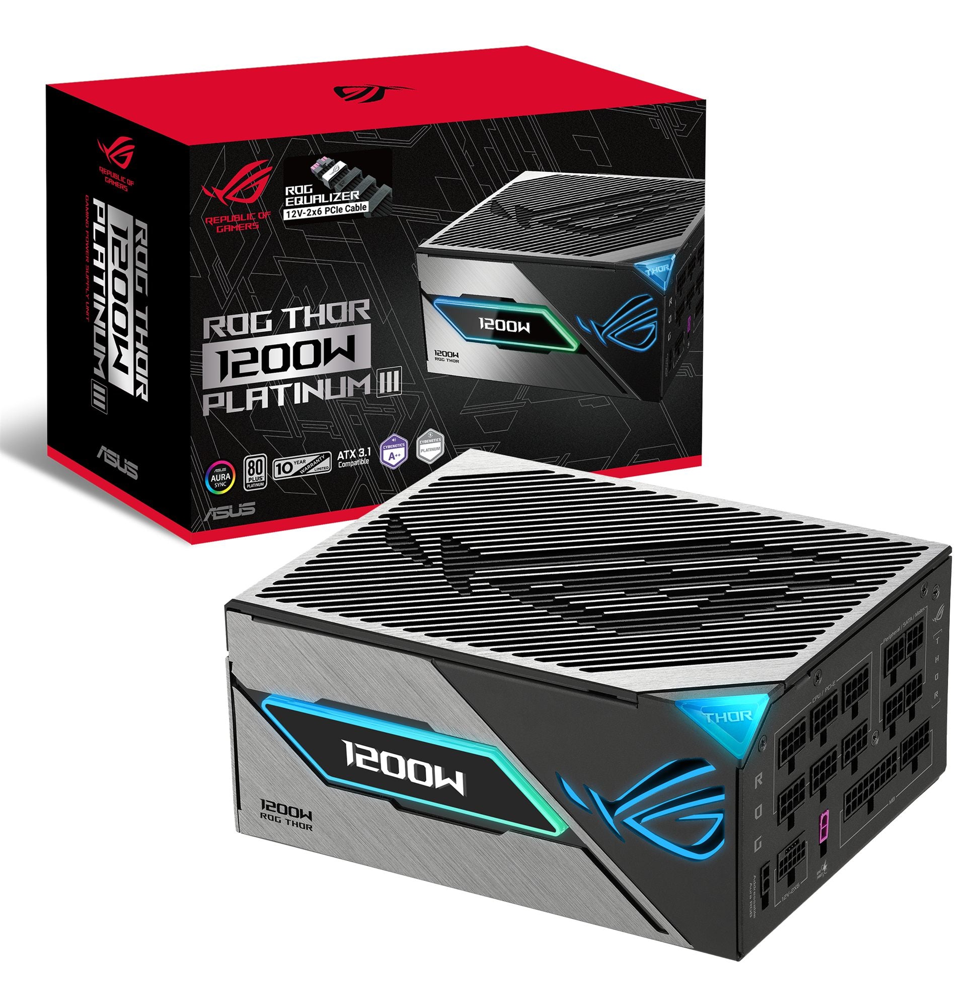ASUS ROG THOR 1200W Platinum III ROG Equalizer