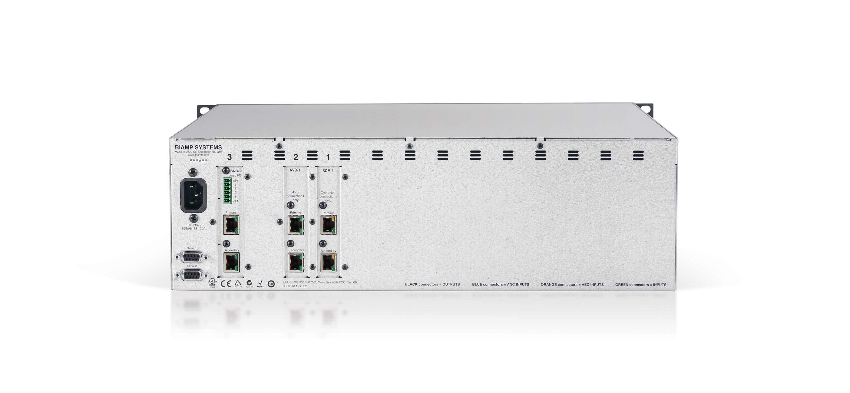 Biamp Tesira SERVER Configurable I/O DSP