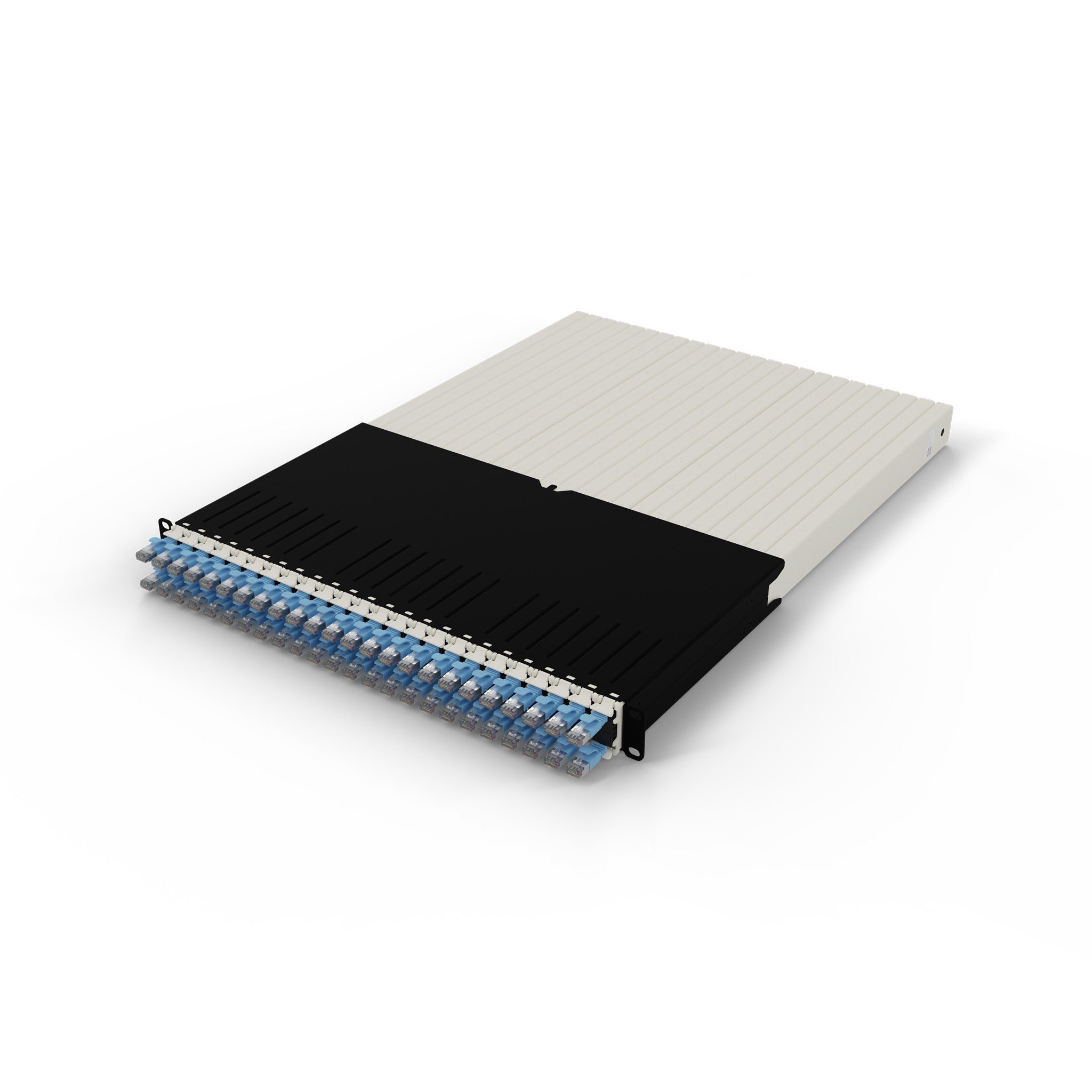 PATCHBOX ONE 24x CAT6A STP BLEU 1,8 m 30U