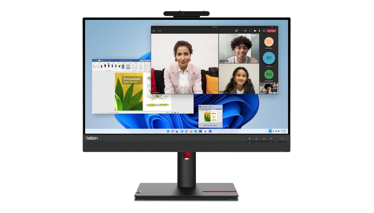 LENOVO ThinkCentre Tiny-in-One 24 Gen 5 LED Écran 24p 1920x1080 Full HD (1080p) IPS 250cd/m2 HDMI DisplayPort speakers 3y