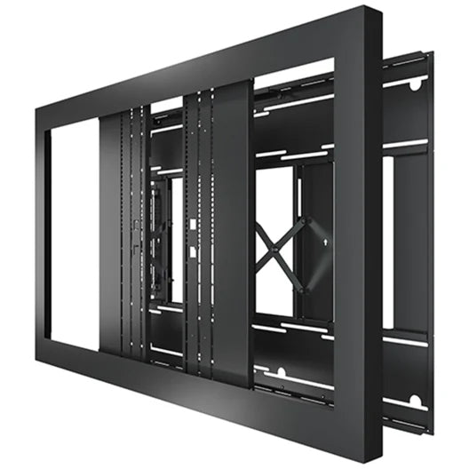 Chief IMPACT ON-WALL KIOSK - 70in Landscape, BLACK