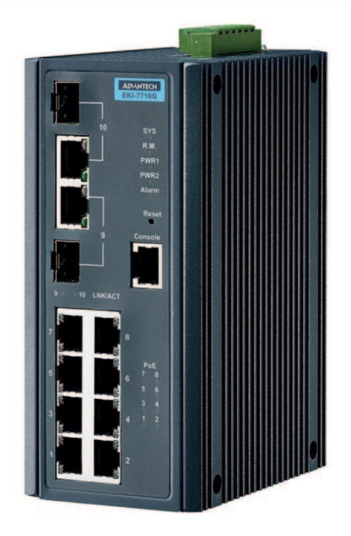 BOSCH- Switch Ethernet  8xPoE/ 2xSFP PRA-ES8P2S