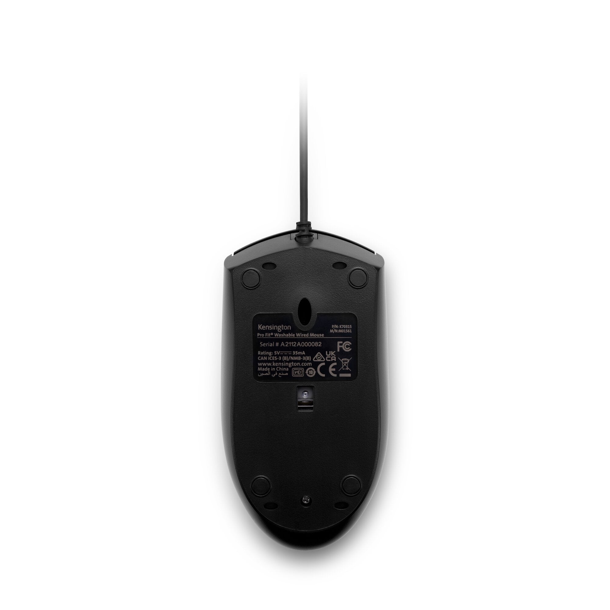 Kensington Pro Fit Washable Mouse Wired