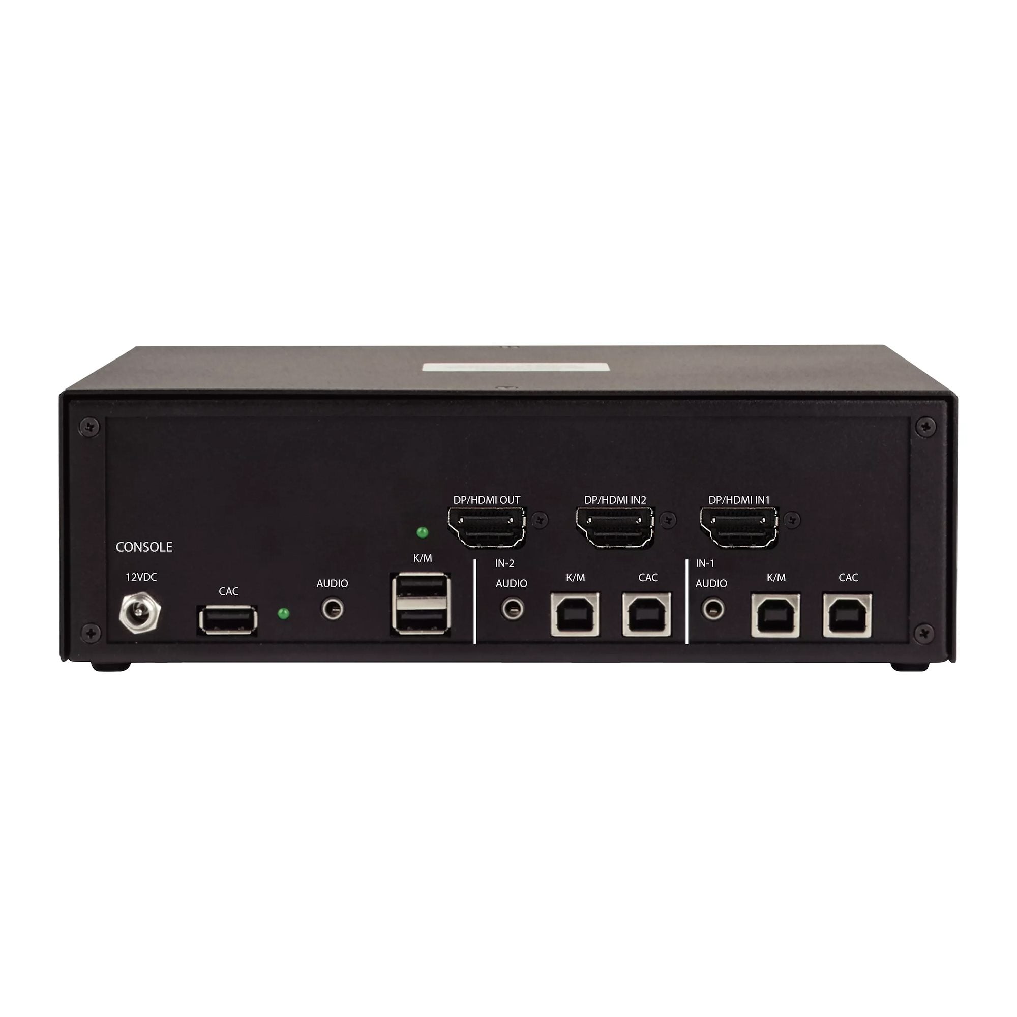 Secure 2-Port KVM Switch HDMI/DP NIAP