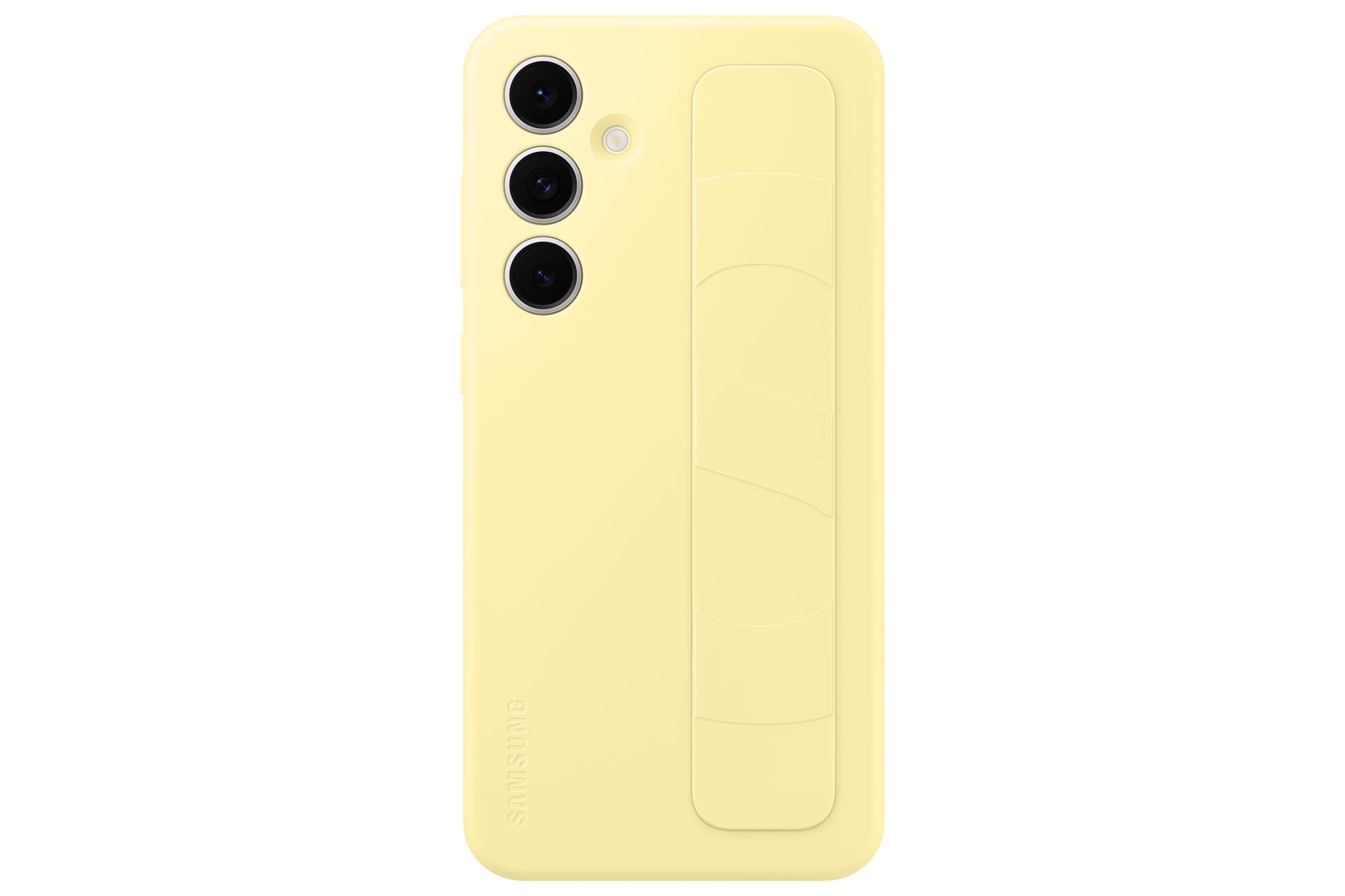 Samsung S24 FE Stand Grip Case Yellow