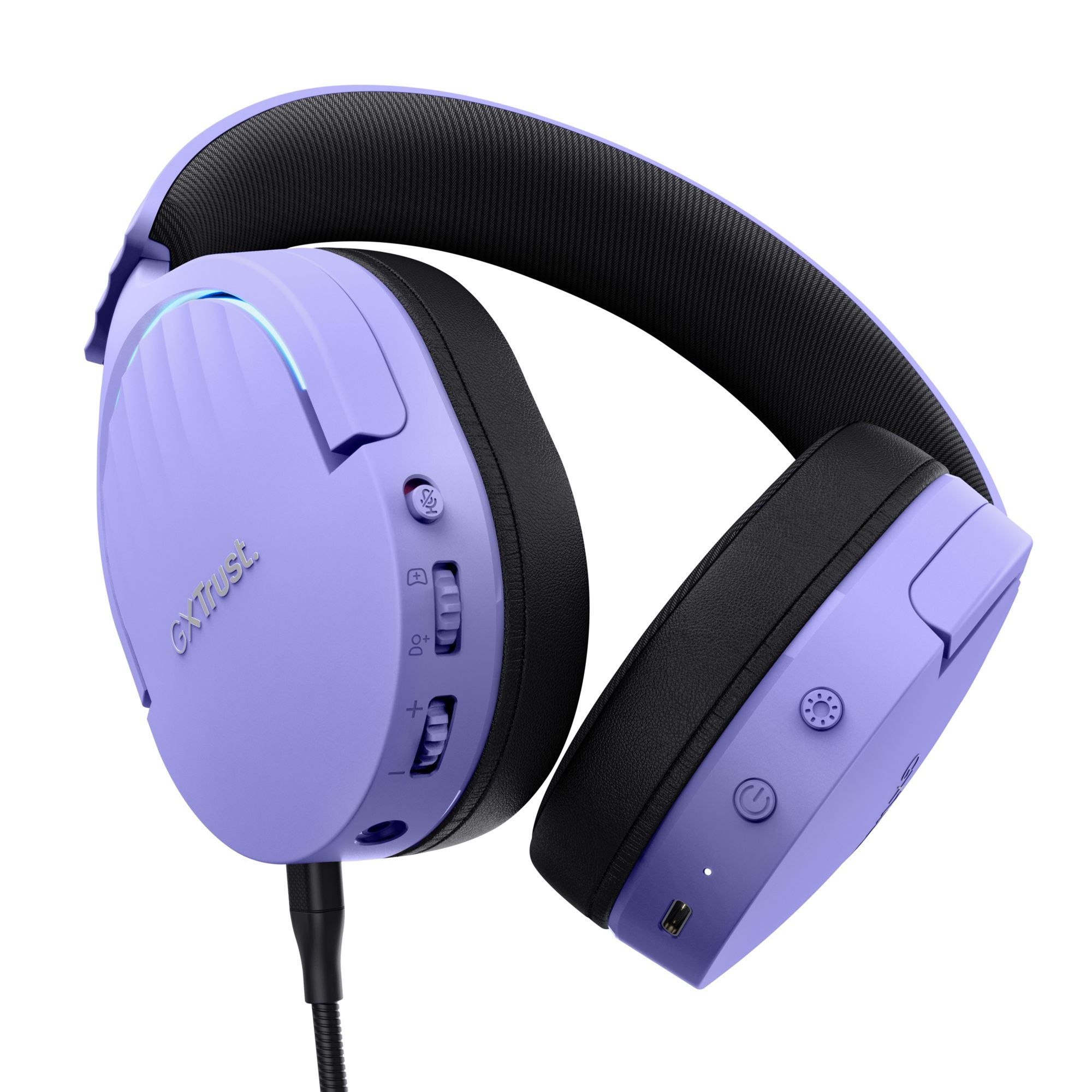 TRUST Casque gaming sans fil FAYZO DUAL Wireless - Purple
