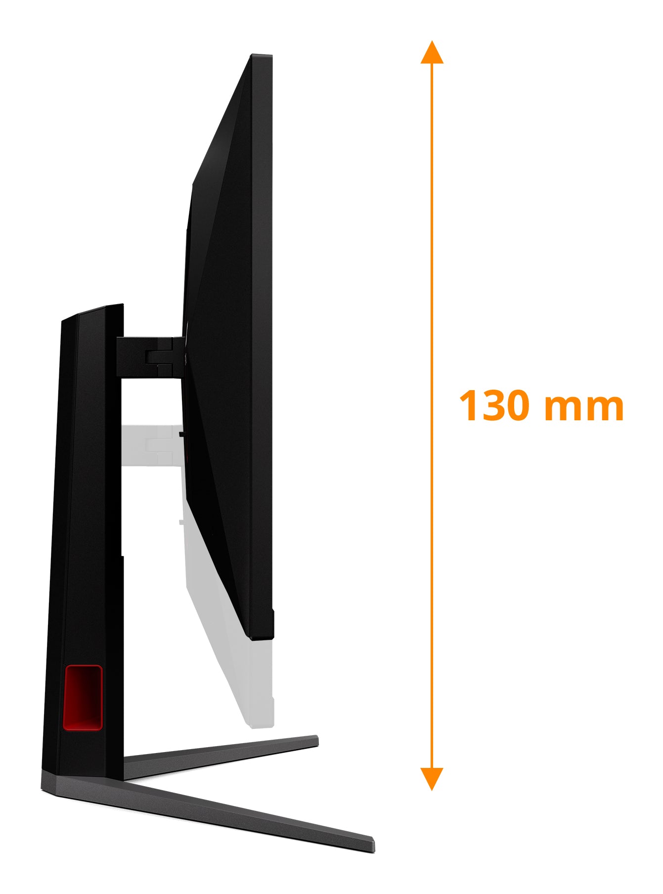 AOC U32G4U Ecran gaming 31.5p 3840x2160 16:9 Fast IPS 160Hz HAS 130mm HDMI x 2x 2.1 DP x 1x 1.4