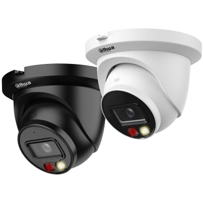 Dahua IPC-HDW2849TM-S-IL-0280B 8MP Smart Dual Light, caméra a bulle a focale fixe WizSense