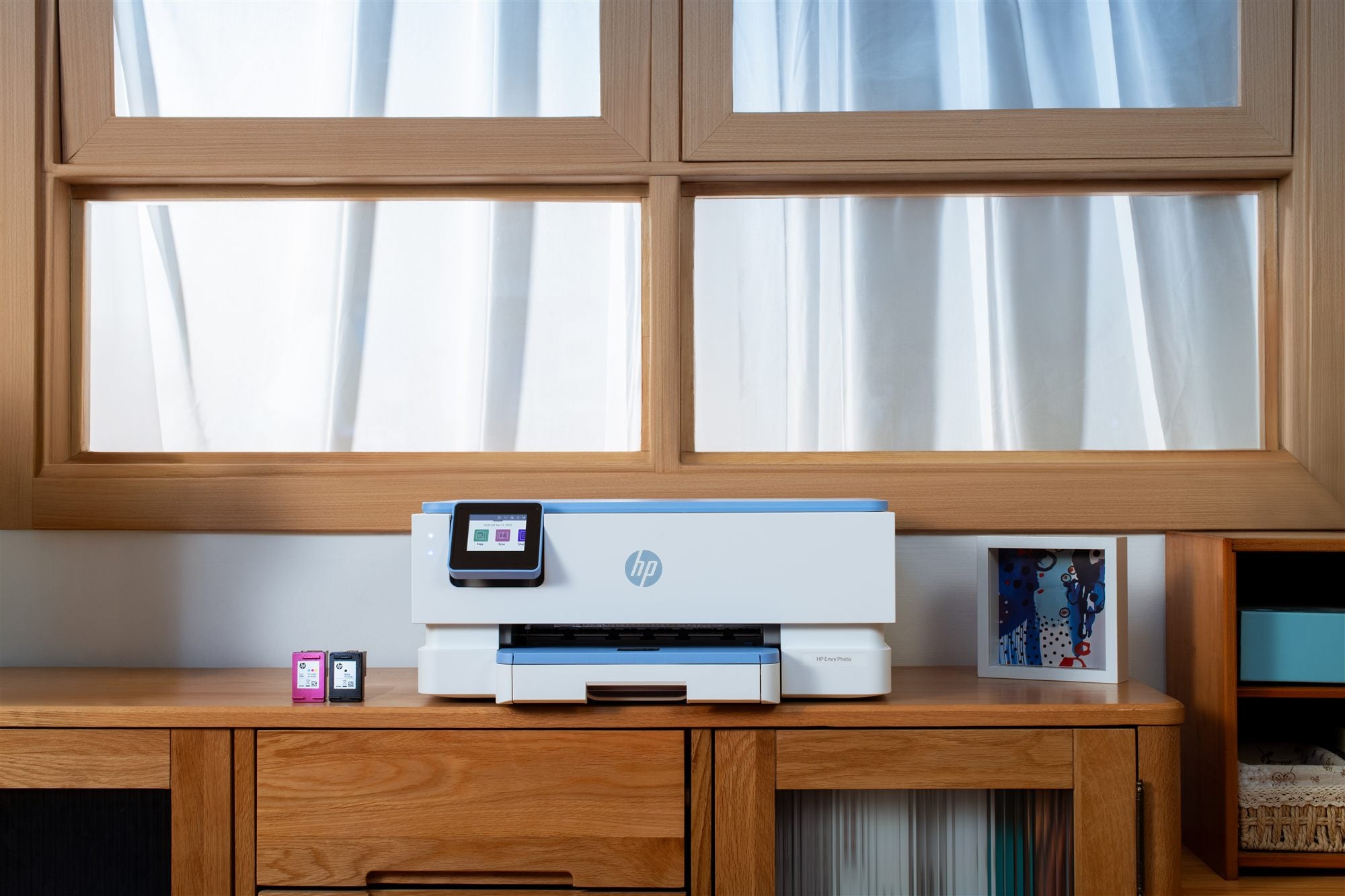 HP Envy Photo 7231 All-in-One Color Inkjet 10ppm Print Scan Copy Photo Printer USB 2.0 Wi-Fi