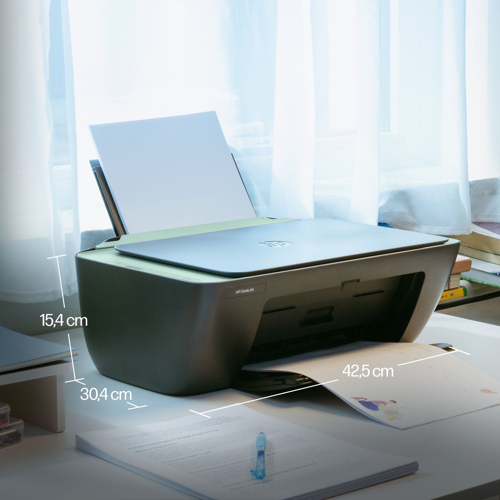 HP DeskJet 2923 All-In-One MFP thermal inkjet Black 7.5â€¯ppm Color 5.5â€¯ppm USB Wi-Fi Bluetooth Imprimante multifonction WIFI