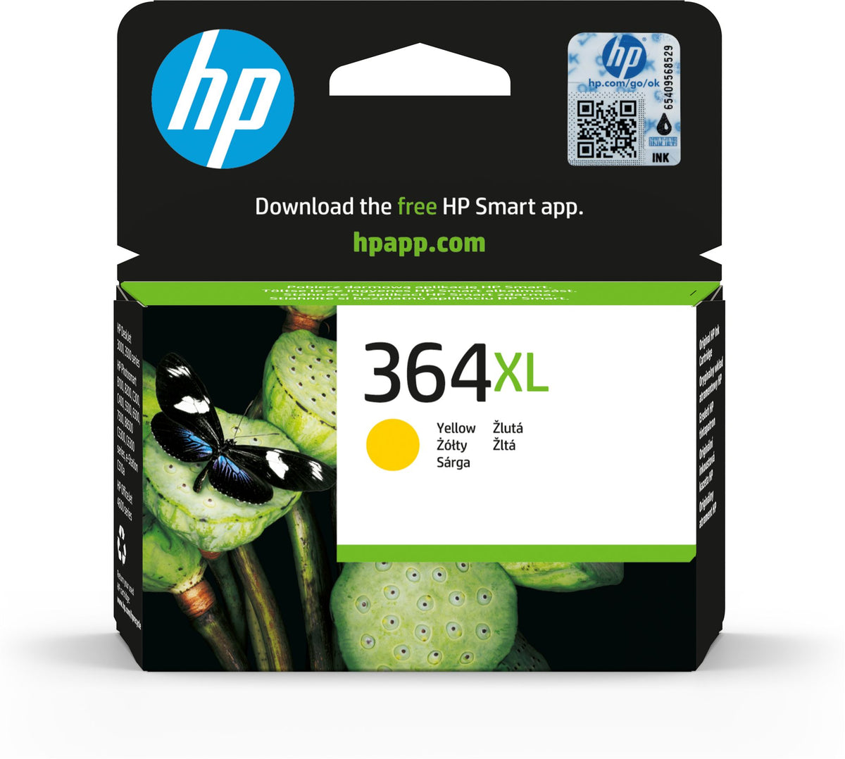 HP 364XL Yellow Ink Cart/Vivera Ink