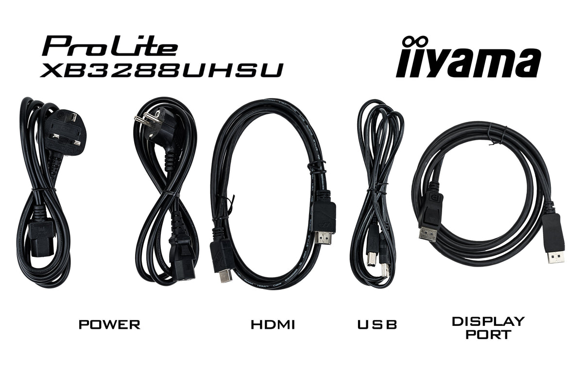 IIYAMA- Ecran bureautique 32" XB3288UHSU-B5