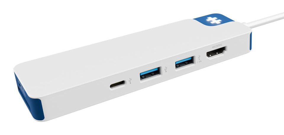 HyperDrive Flex 8 Port USB-C Hub Blue