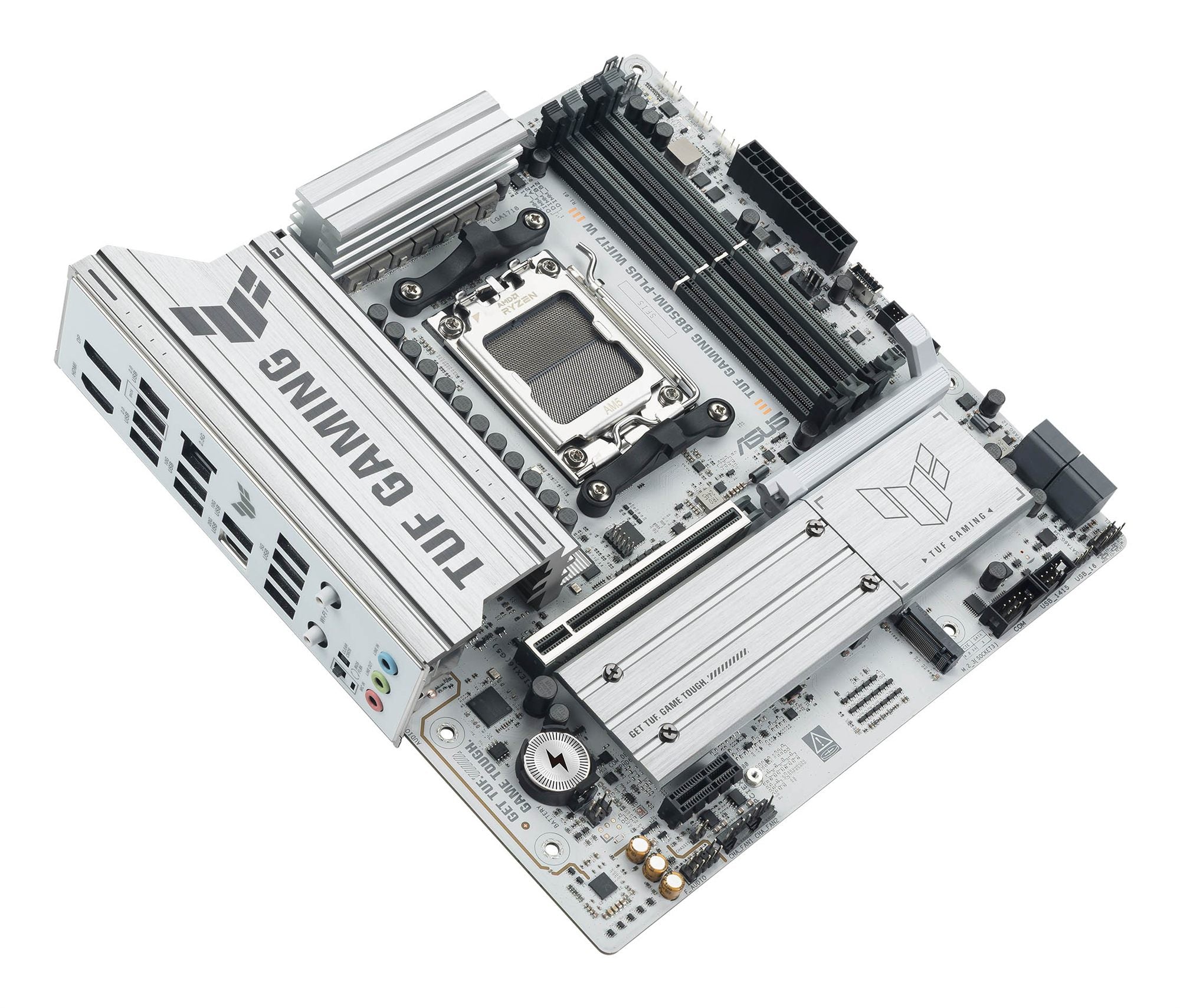 ASUS AMD TUF GAMING B850M-PLUS WIFI7 W Micro-ATX motherboard DDR5 PCIe 5.0 3xM.2 1xHDMI 1xDisplayPort