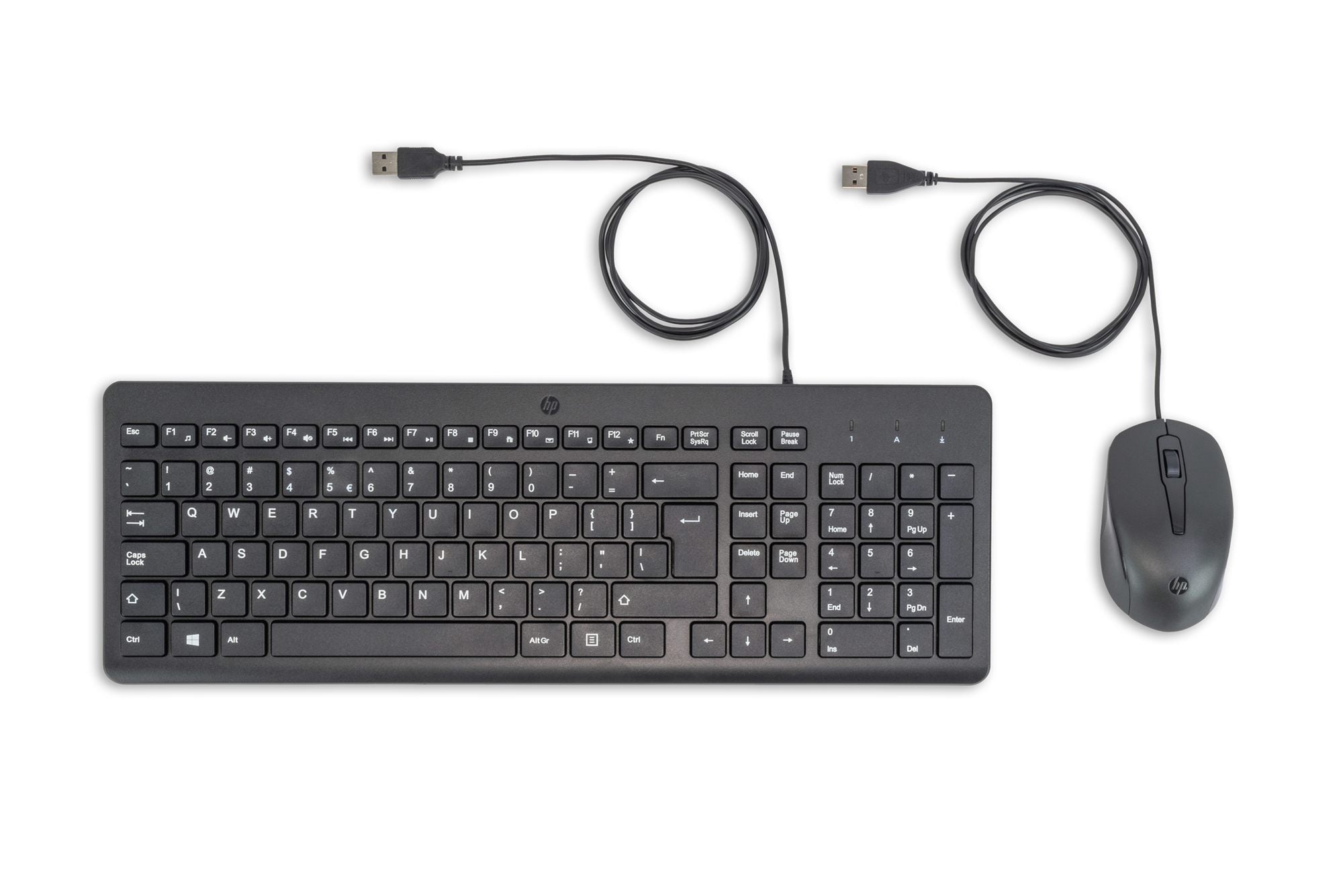 HP 150 Wired mouse&Keyboard EMEA-INTL En