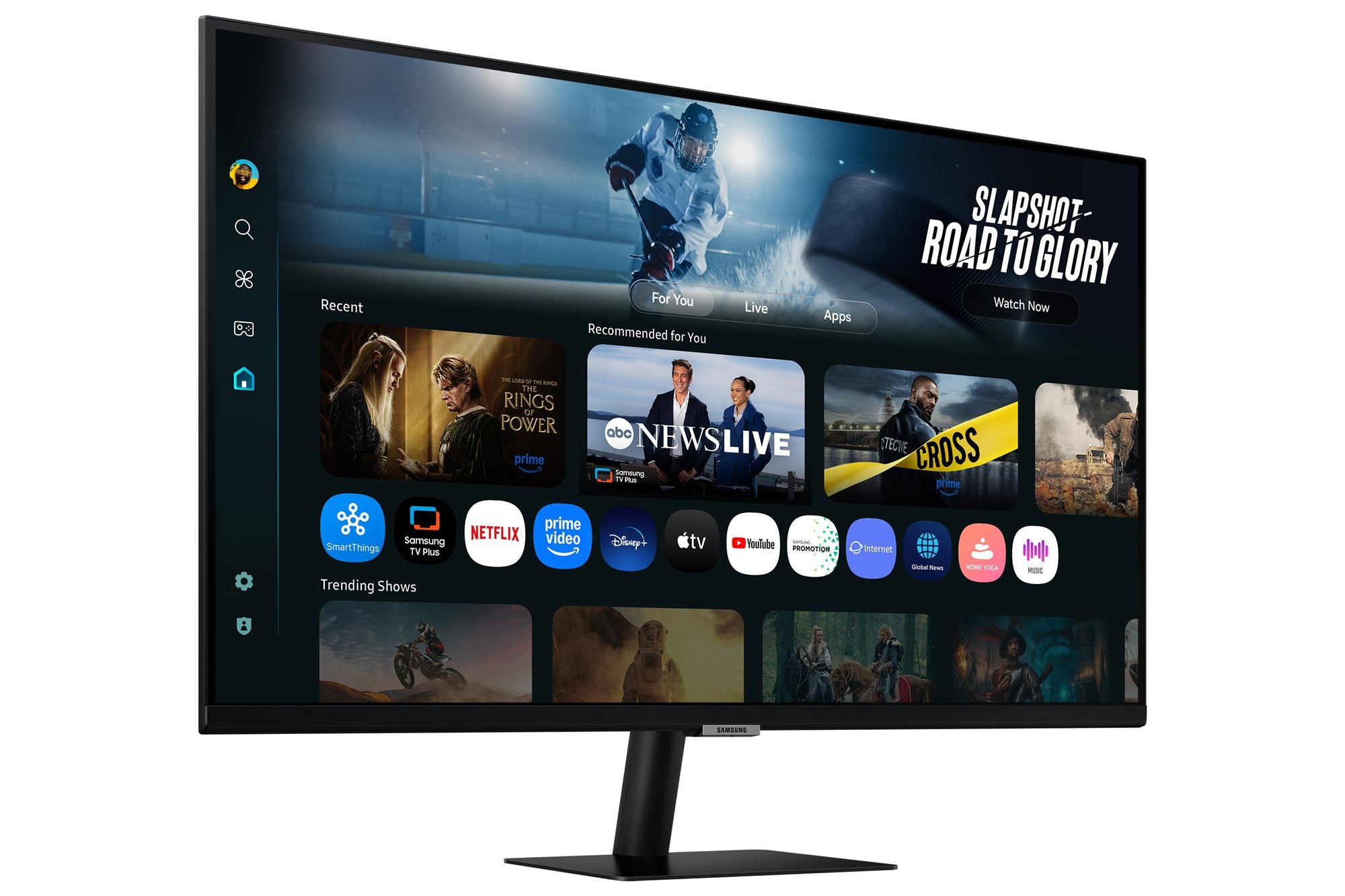 SAMSUNG LS32FM702 Nouveau Smart Moniteur M7 avec IA  M- UHD 4K- USB-C wifi intégré