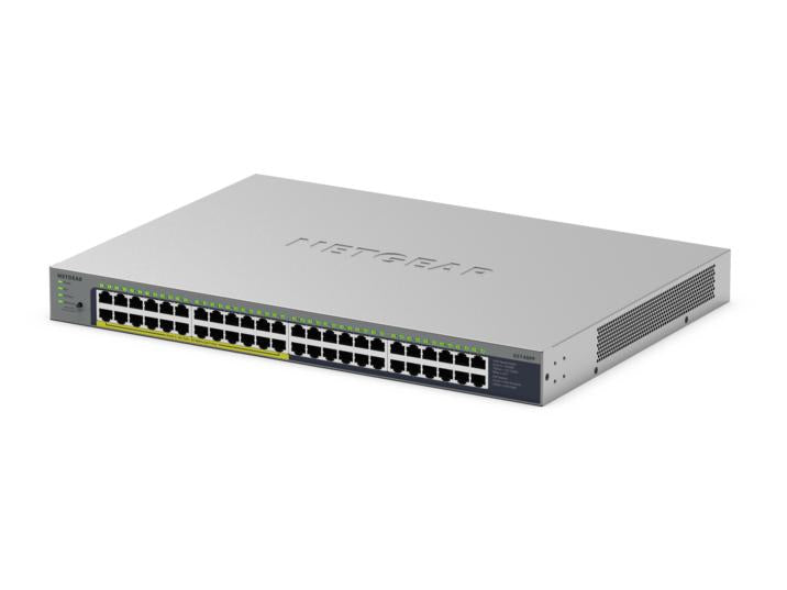NETGEAR 48PT GIGE UNMANAGED SWICH W/POE+ GS748PP