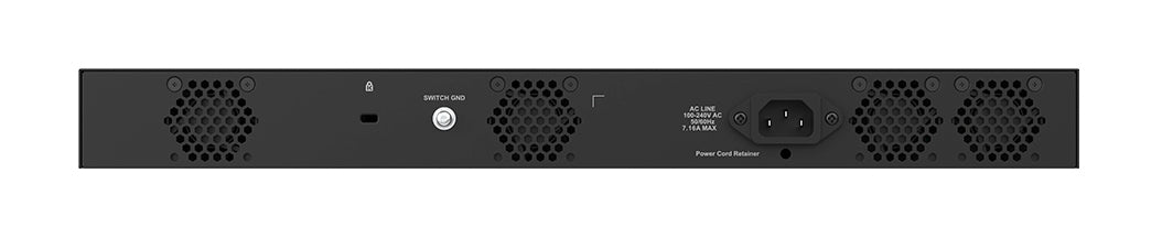 D-LINK Smart+ Switch L2+ 24 ports 2.5 GbE PoE++ 802.3bt-90W and 4 ports 10 GbE SFP+ Budget PoE 475W