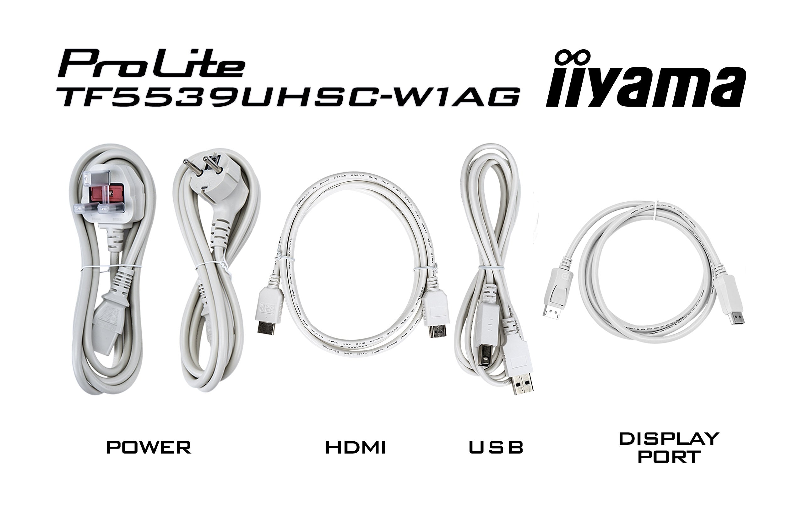 Iiyama 43in PCAP Large Format Display White