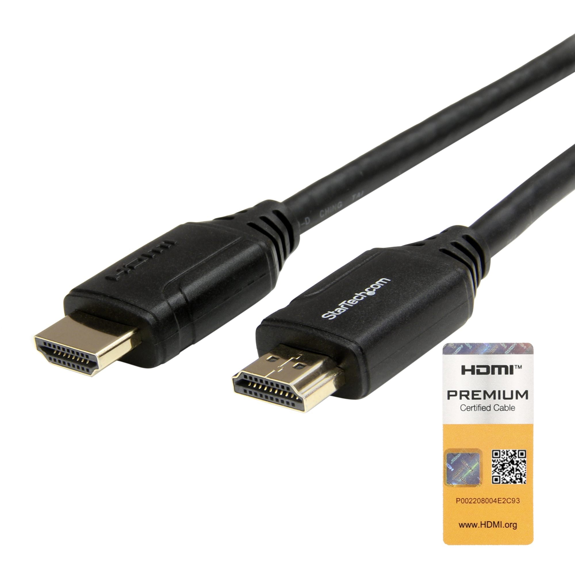 10ft HDMI 2.0 Cable Gripping Connectors
