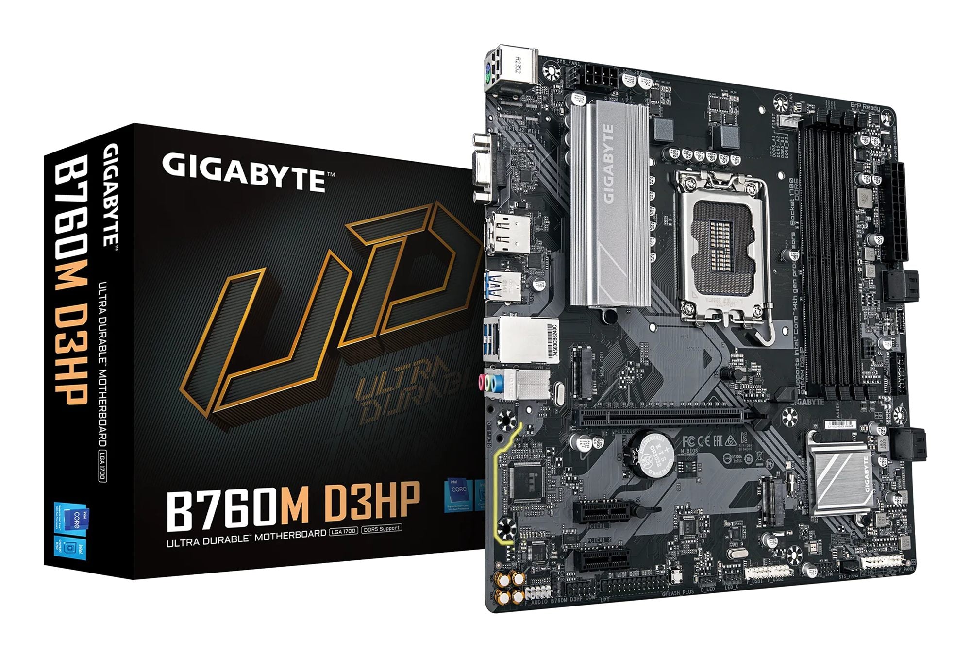GIGABYTE B760M D3HP carte mere Intel B760 Express LGA 1700 micro ATX