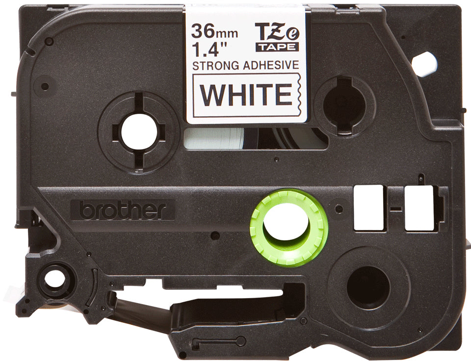 BROTHER P-Touch TZE-S261 black on white 36mm extra gluey