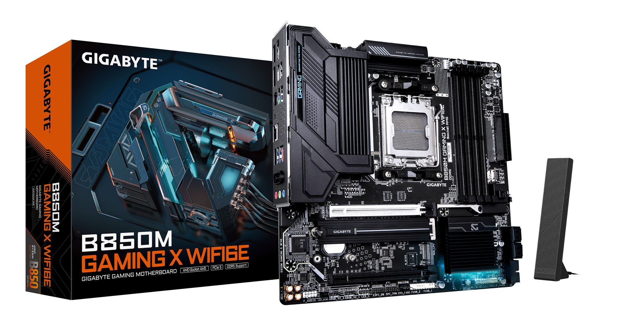 GIGABYTE B850M GAMING X WIFI6E AMD B850 Emplacement AM5 micro ATX