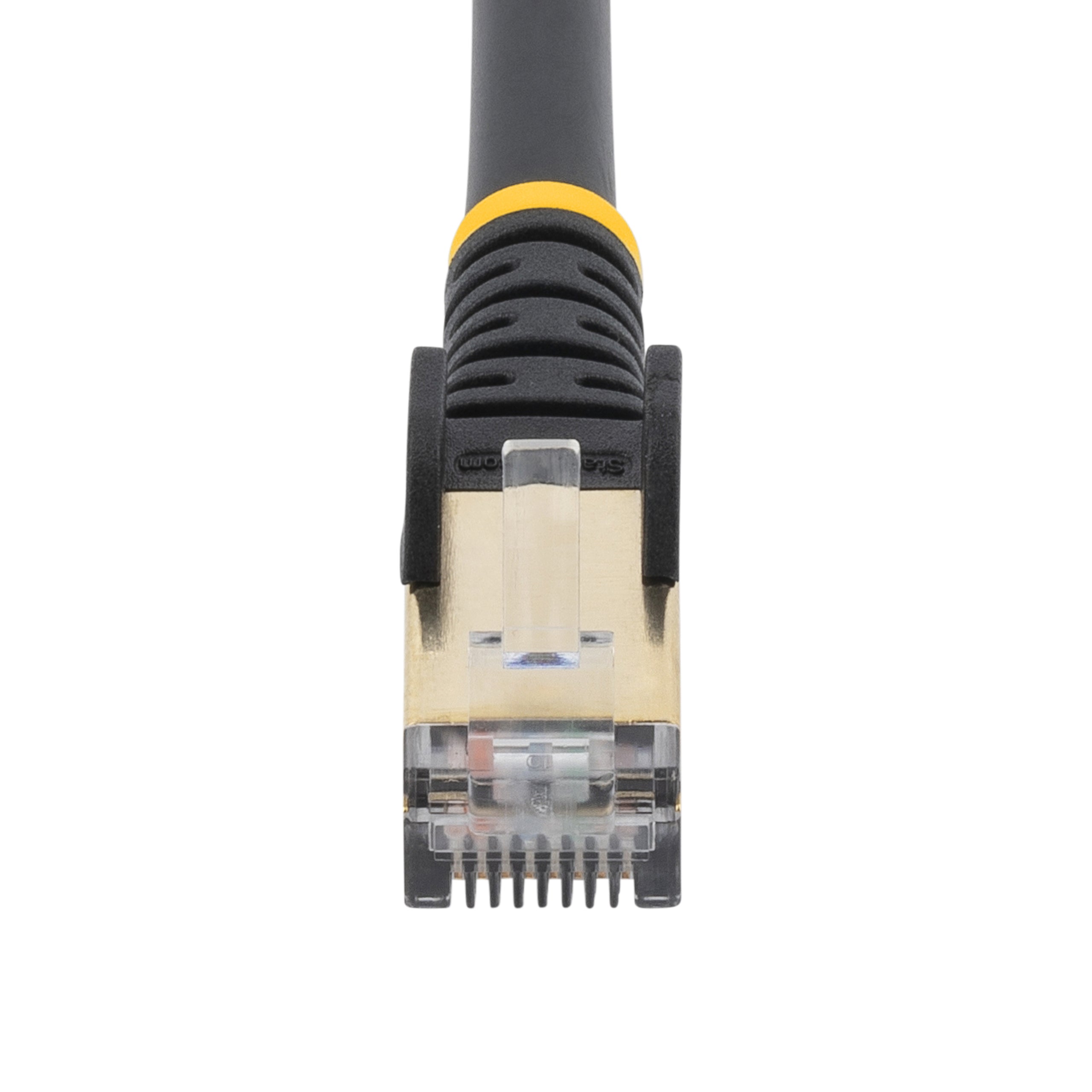 0.5m Black Cat6a Ethernet Cable - STP