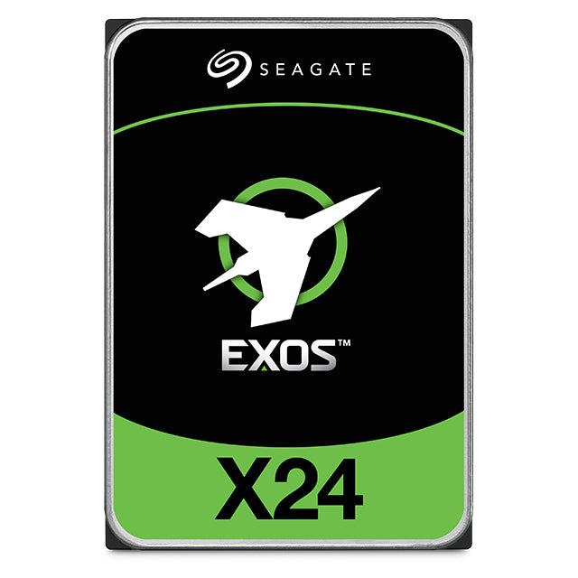 SEAGATE Exos X24 24To HDD SATA 6Gb/s 7200tpm 512Mo cache 3.5p 24x7 512e/4KN
